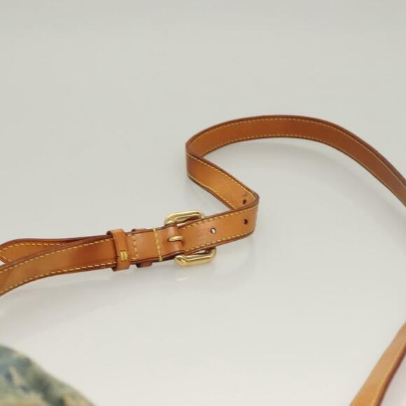 LOUIS VUITTON Monogram Denim Camera Bag Shoulder Bag Blue M95348 - Picture 8 of 16